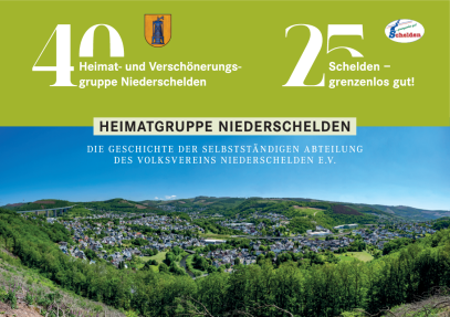 Plakat "40 Jahre Heimatgruppe Niederschelden